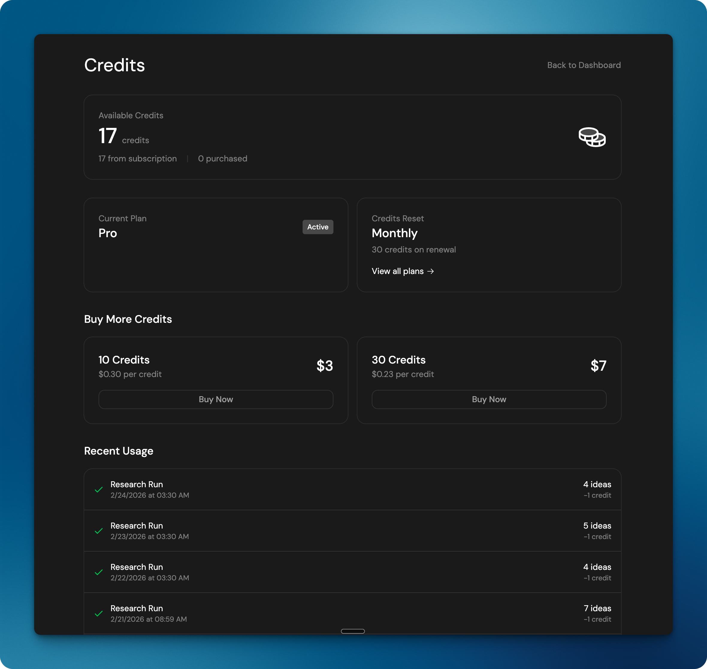 Post Sonar screenshot